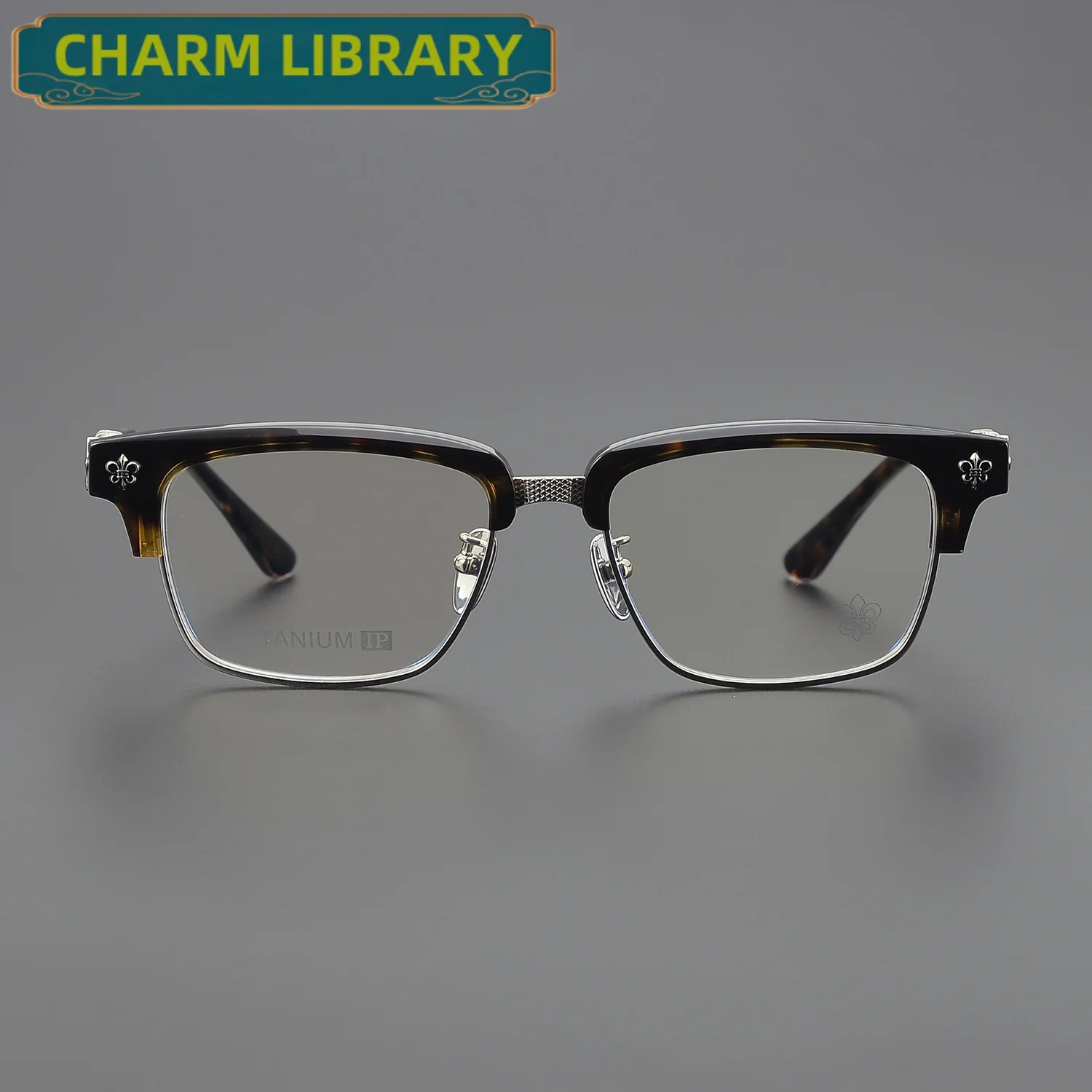 2025 New Acetate Fashion Eyeglasses Frame Men Square Retro High Quality Glasses Frame Women Korea Luxury Brand Designer Eyewear