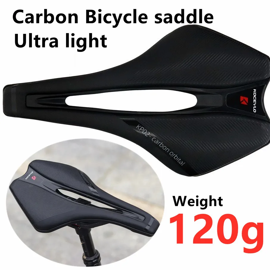 

New 120g EVA Carbon Bicycle Saddle Comfortable Ultra-Light Saddle MTB Saddle 7x9mm Racing Bicycle Bike Seat installation