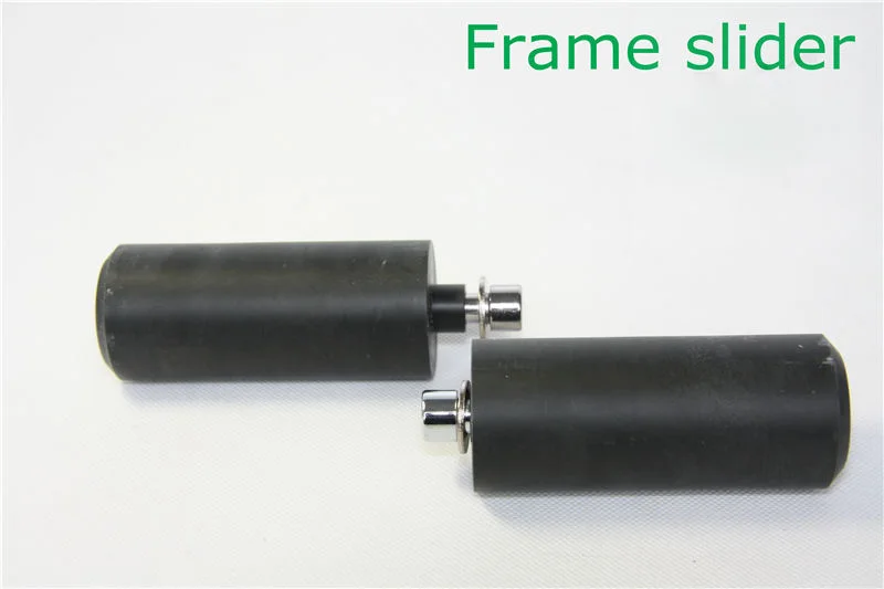 

For 1996-2007 03 04 Yamaha YZF 600R Thundercat Motorcycle bike No Cut Long Extended Frame Slider Crash Protector Black / Carbon