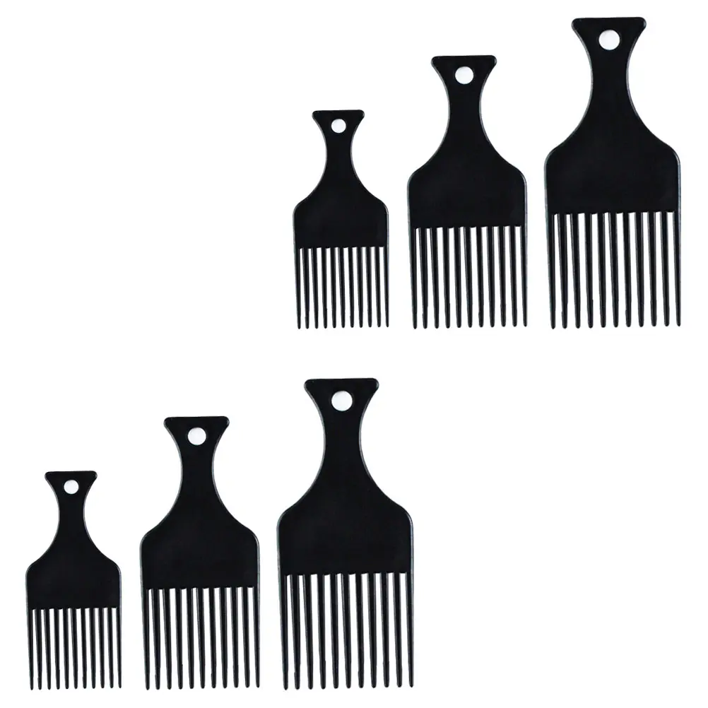 

6Pcs Large Hair Combs Wide Tooth Smooth Detangling Comb Scalp Massage Circulation Hair Styling Tool Wide Comb Large Hairbrush