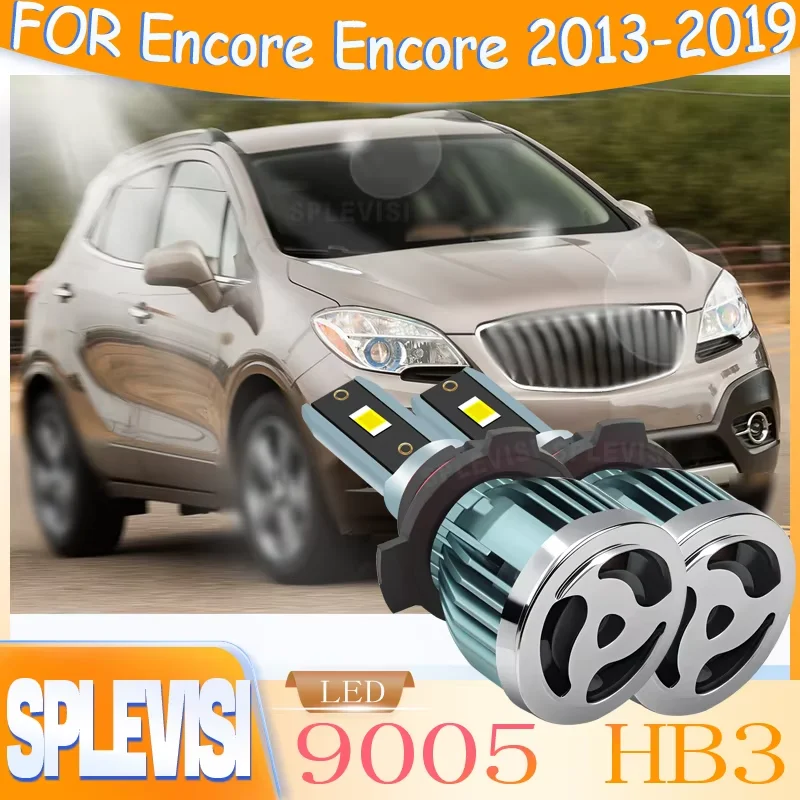 Energy-Saving Long Last 9005 HB3 Headlight LED White Bulbs High Beam For Encore Encore 2013 2014 2015 2016 2017 2018 2019