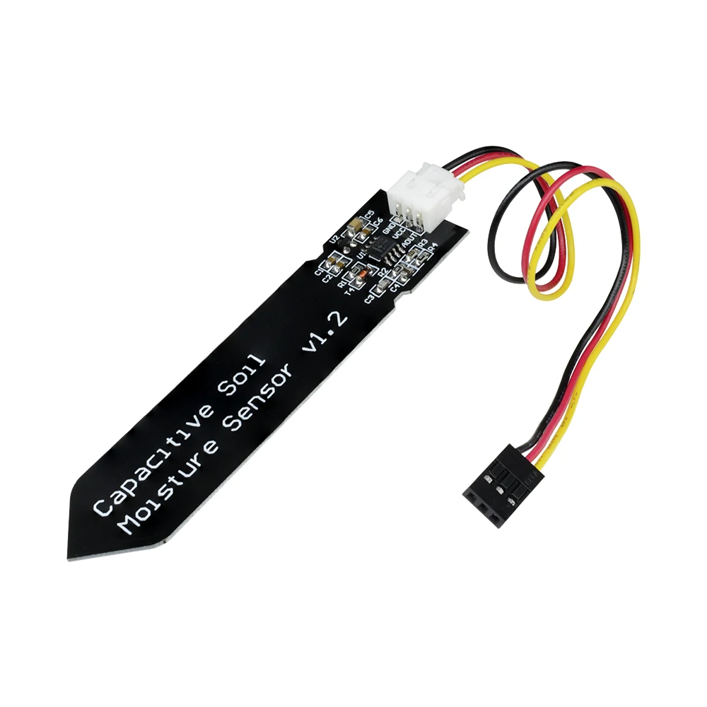 Capacitive Soil Moisture Sensor Module NE555 Chip for Arduino Moisture Detection Garden Watering DIY