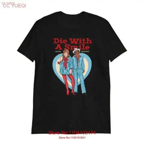 HOT SALE Bruno Mars ft Lady Gaga Die With A Smile T shirt vintage Washed Soft Stylish Unisex Top For Everyday Wear Casual