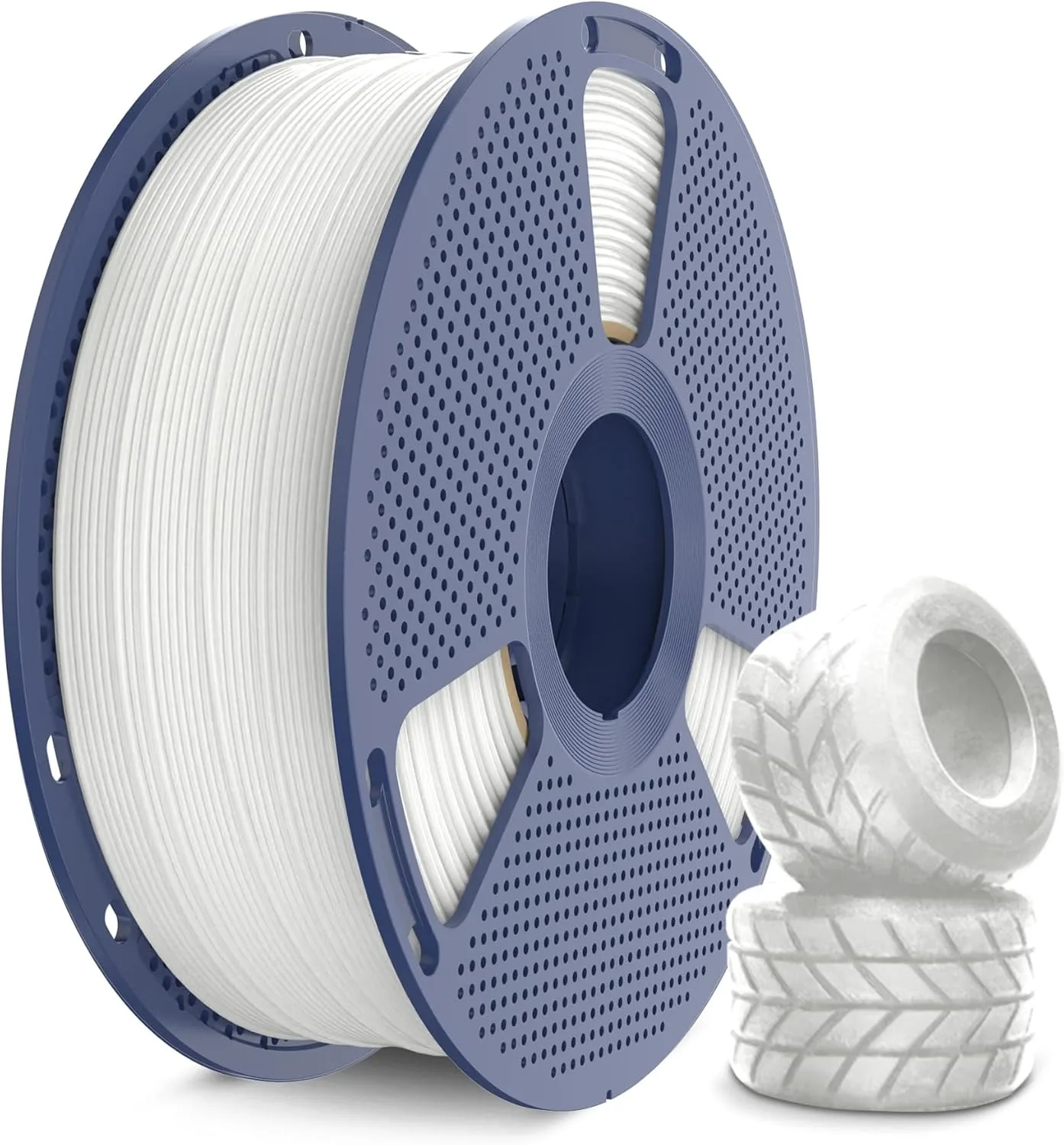 SUNLU 1KG TPU 3D-printerfilament 1,75 mm, hoge snelheid 90A TPU-filament, 1KG flexibel 3D-filament, geschikt voor de meeste FDM 3D-printen