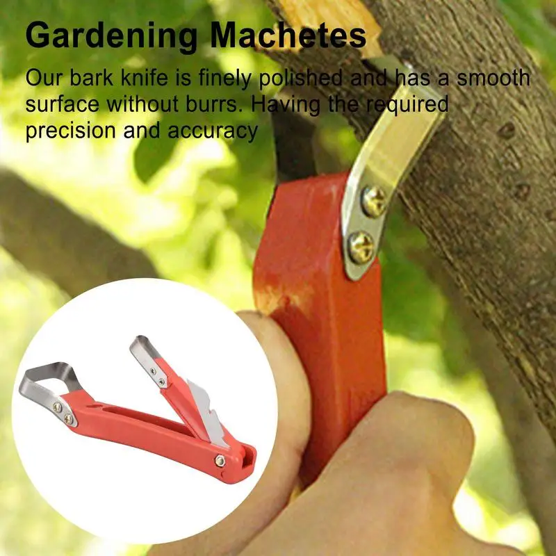 Multipurpose Scraping Bark Special Knife Graft Budding Fruit Tool Prun Bark Blade Cutter Seedling Florist Cut Nursery Tree Plant