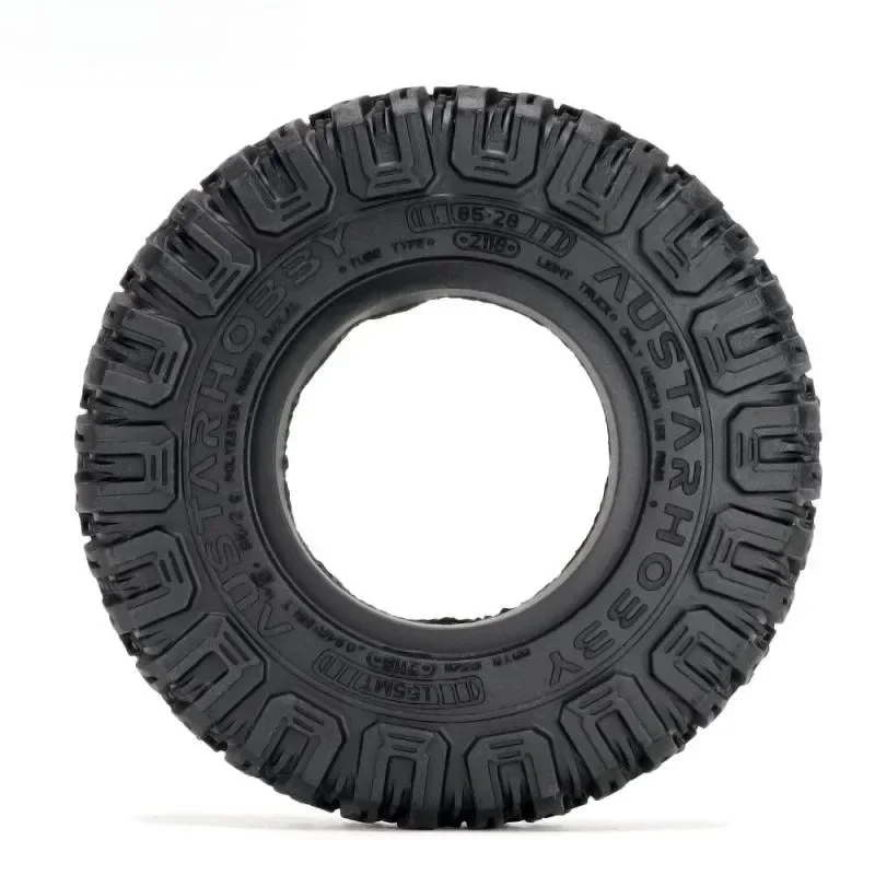 4pcs 85*28mm 1.55" Soft Rubber Terrain Wheel Tires for RC Crawler Car Axial AX90069 D90 TF2 Tamiya CC01 LC70 MST JIMNY view 4