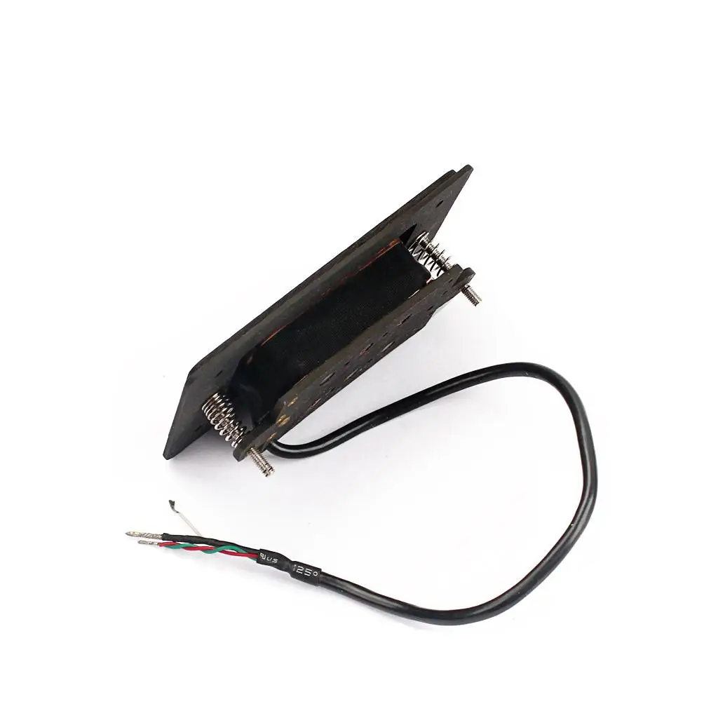 

Трехструнный гитарный звукосниматель Humbucker для гитар из сигарных коробок, высококачественный, с деревянным звучанием, для проектов акустических гитар