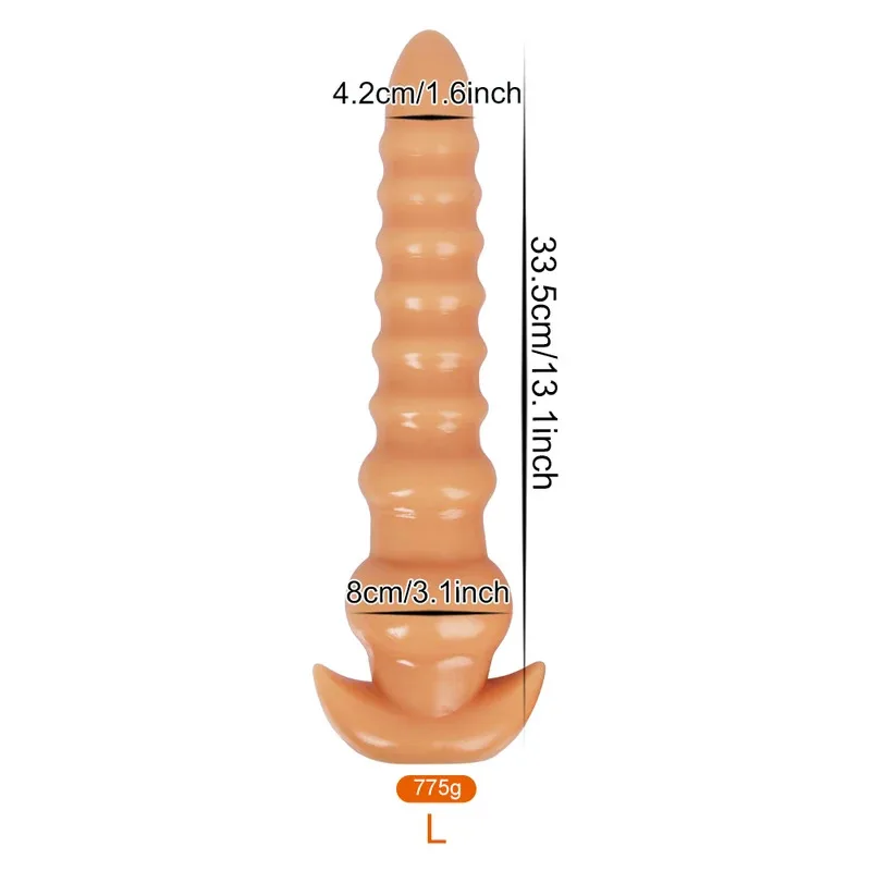 مضحك الكبار العملاق Analplug ألعاب جنسية كبيرة طويلة الشرج للنساء الرجال ضخمة موسع كرات كبيرة الخرز المثيرة مثير المقابس