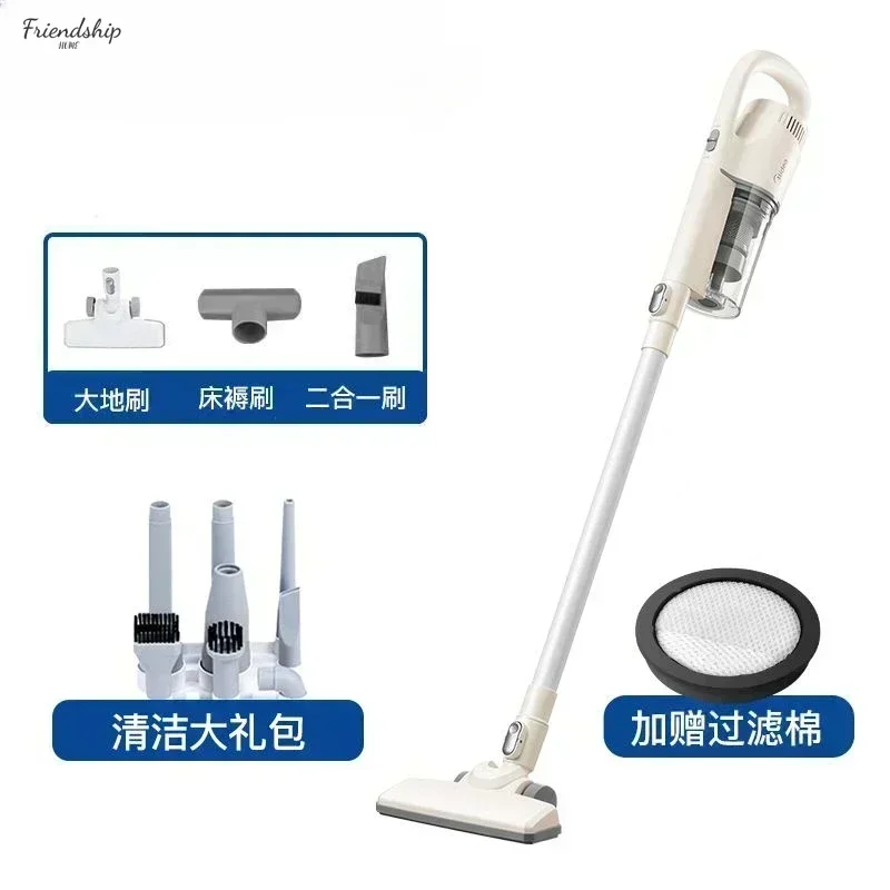 

Vacuum cleaner. Big suction power. New. Home. Small. Handheld/push rod. 2-in-1. For carpet and pet cat hair.