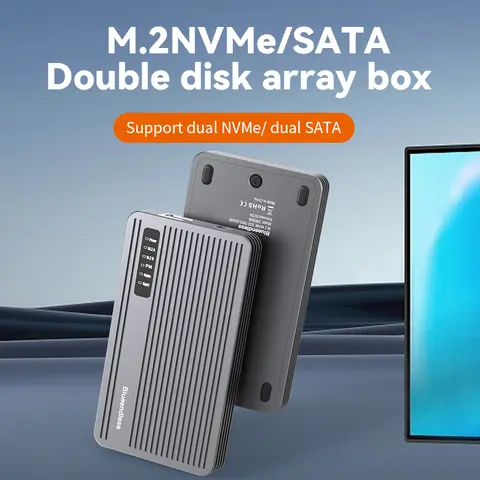 10 best sales dubbelt nvme-hölje - №1