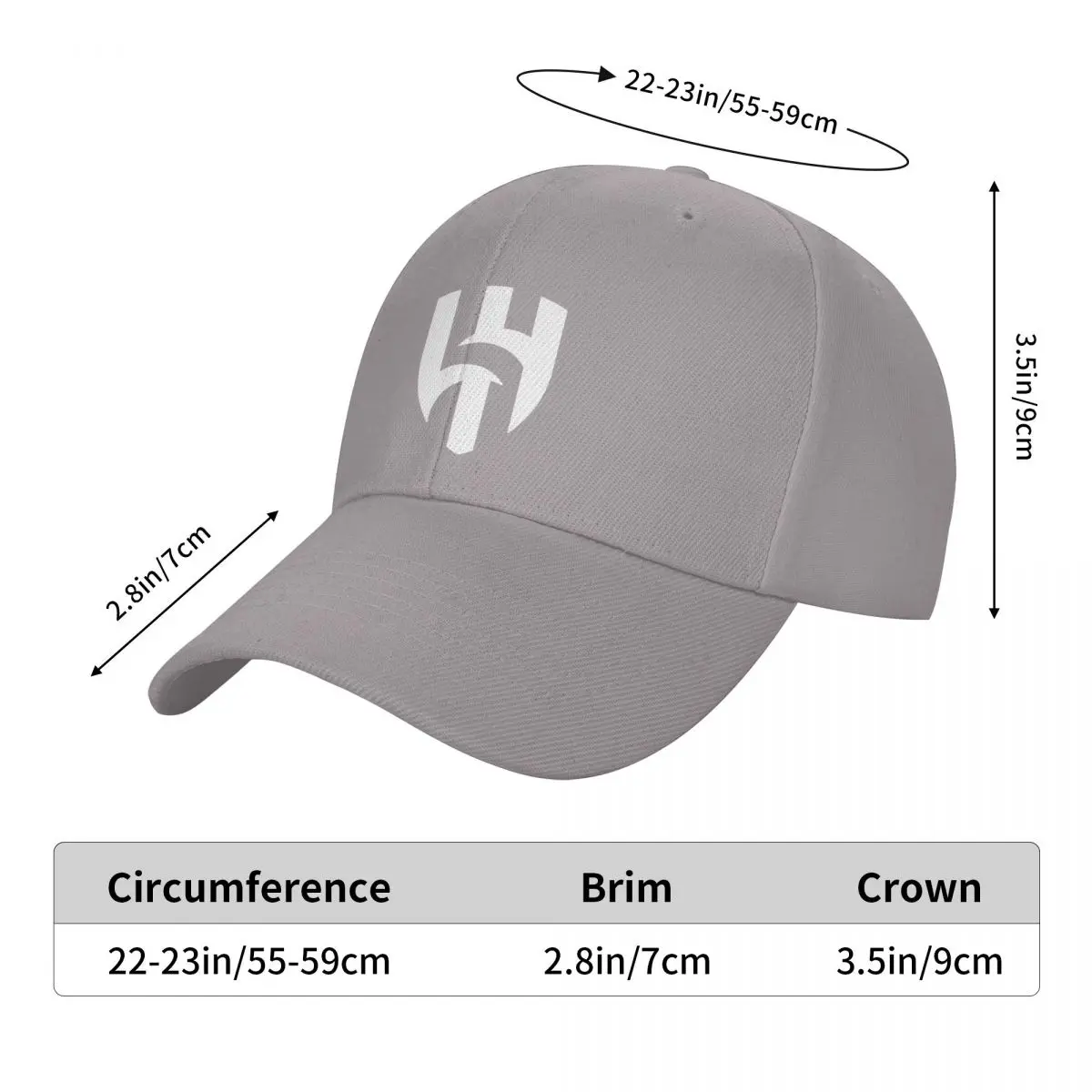 Al Hilal - - Shop Al Hilal السعودية Gift Ideas قبعة بيسبول عصرية بلغت ذروتها قبعة رجالية قبعة نسائية أقنعة نسائية