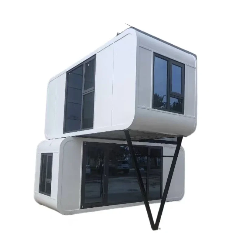 Prefabricated Flat Pack Prefab Houses Tiny Container House Living Pod Cabin