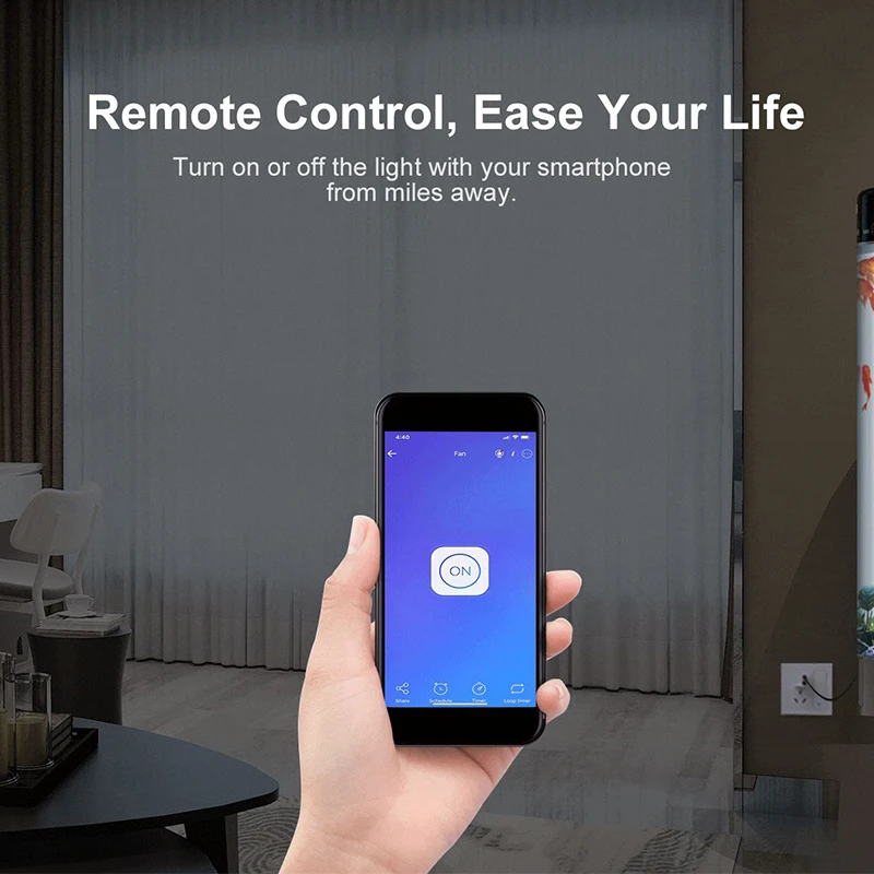 5v USB-adapter Compact Handige Smart Home Control Compatibel met Alexa en Google Assistant Eenvoudige app-bediening met Ewelink