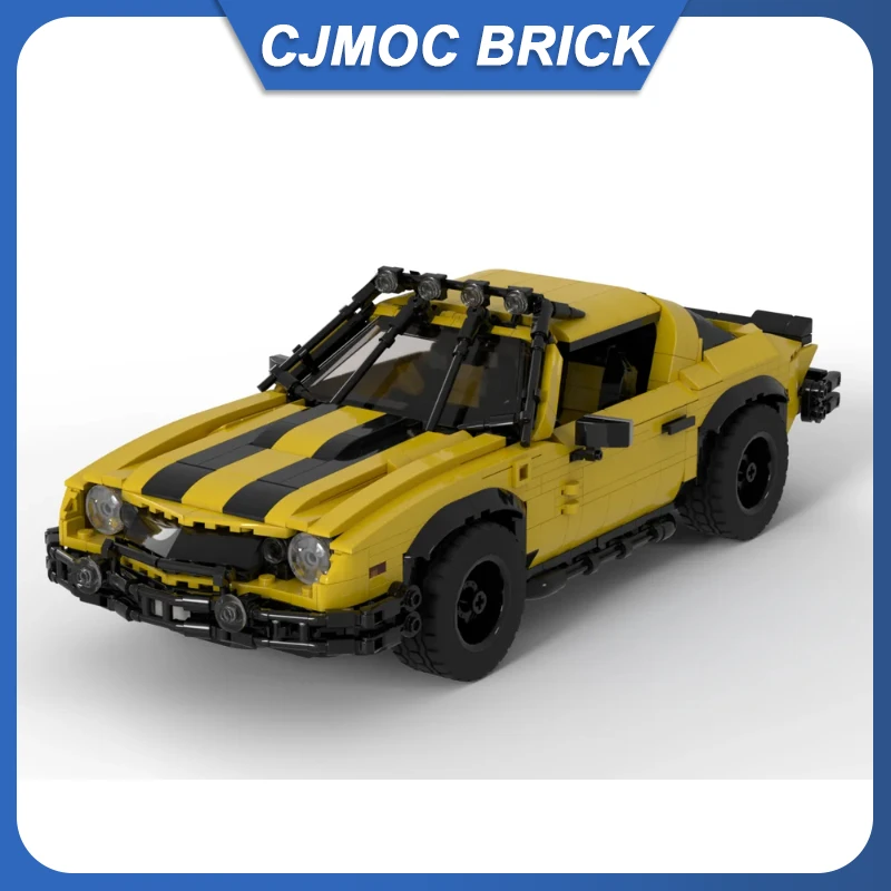 

1354 шт. MOC-213296 внедорожный автомобиль City Speed Champion гоночный спортивный автомобиль строительные блоки креативный гараж игрушки для мальчиков подарки