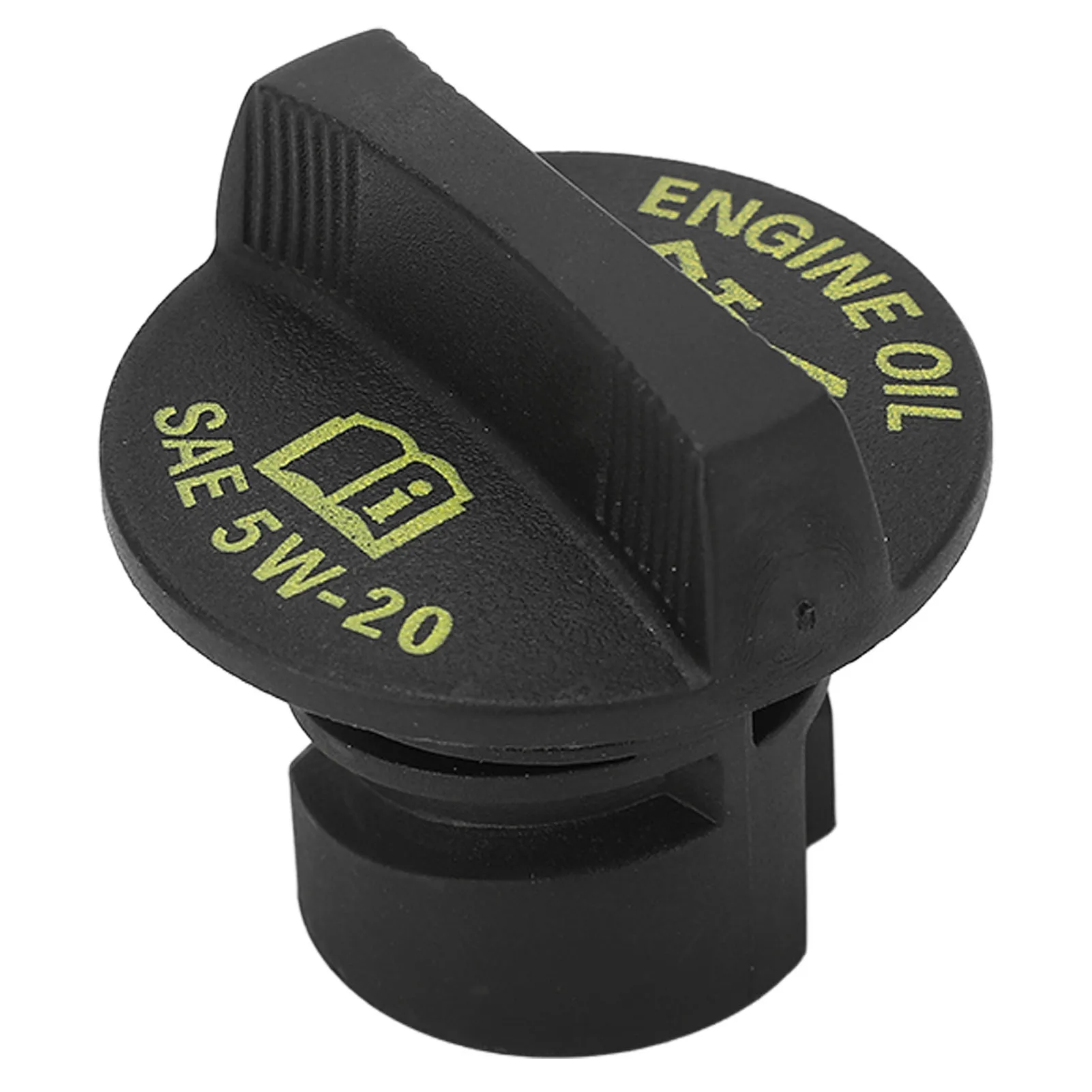 

1.93 Inch Oil Filler Cap 53013775AB Balck Stylish Appearance Leakproof Fuel Tank Cap Replacement for Dodge Ram Chrysler Jeep