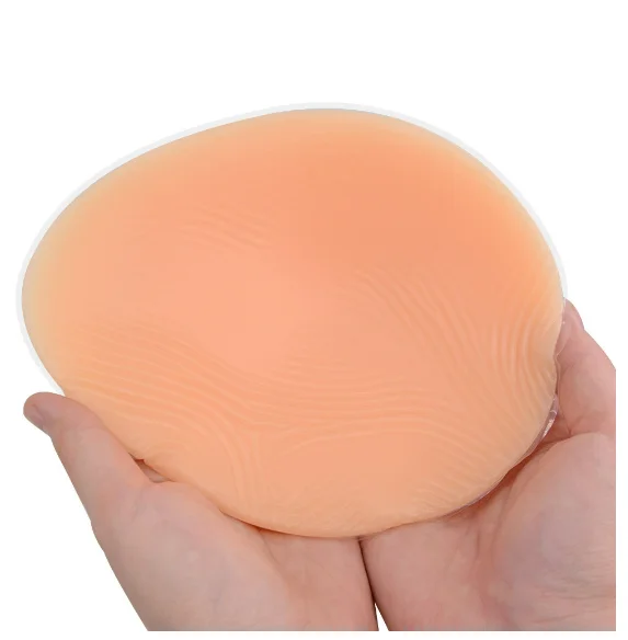 Impianto del seno in silicone a forma di goccia impianto del seno finto cuscinetto del seno sexy gel di silicone reggiseno invisibile scollatura triangolo pad