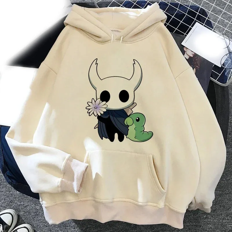 Hollow Knight Hoodies Print Men Woman Fashion Hip Hop Y2k Hoodie Street Hooded Sweatshirts Pullovers Unisex Tracksuits Clothing