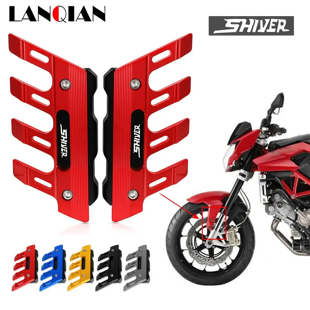 For Aprilia SHIVER750 SHIVER 900 750 GT Motorcycle Accessories Mudguard Side Protection Block Front Fender Side Anti-Fall Slider