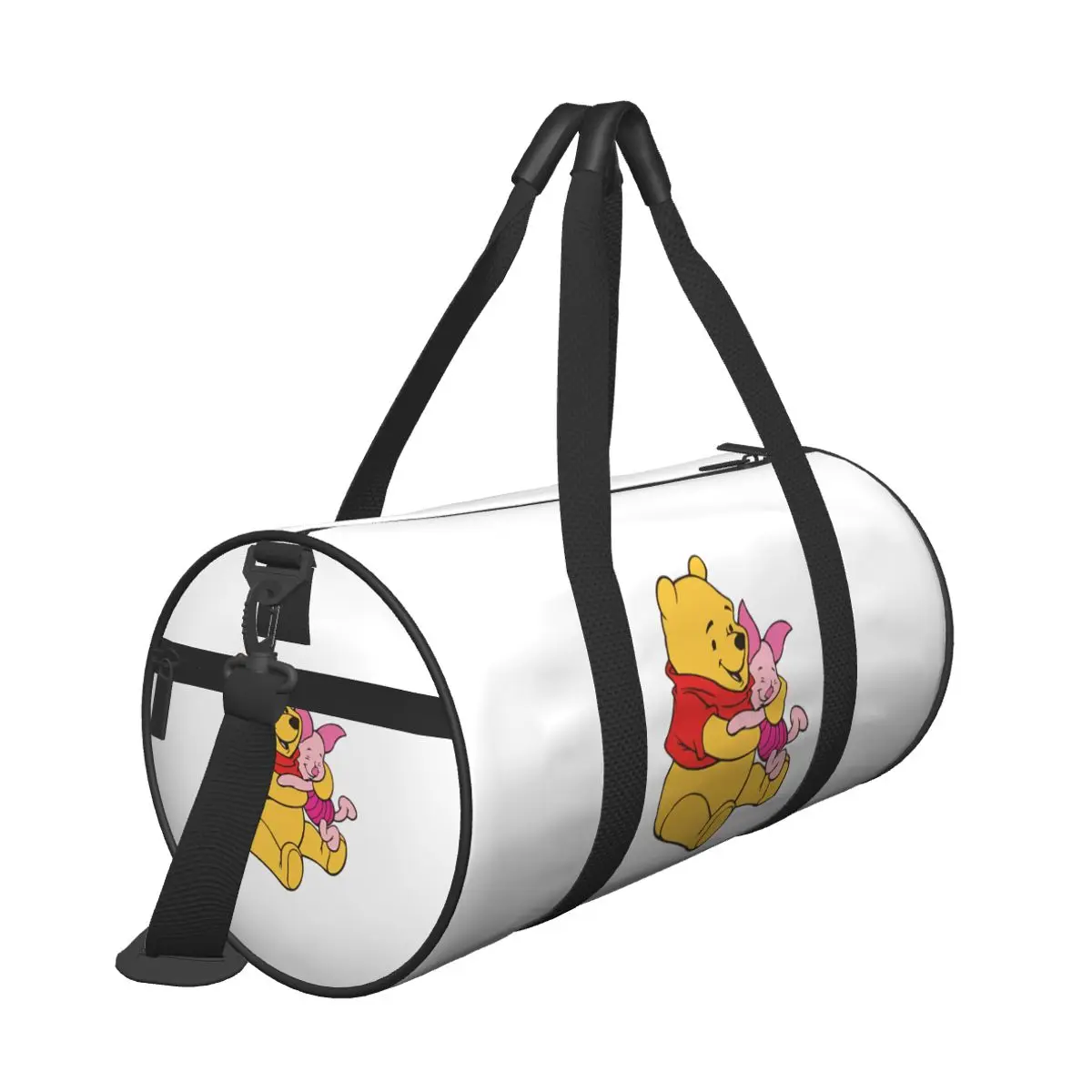 

Winnie The Pooh And Piglet Travel Bag Yoga Gym Bag Men Custom Large Vintage Sports Fitness BagsOxford Handbags