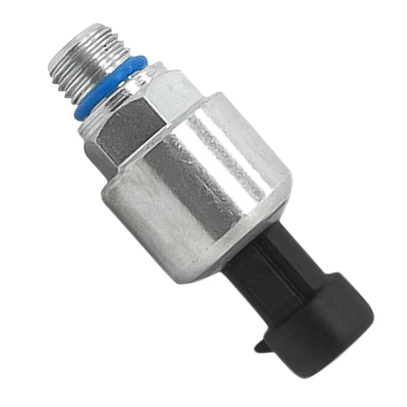 1 PCS Trans Oil Pressure Sensor Silver Metal For John Deere Tractors Combine Harvester 6105M, 6105R,9470R 9470RT,7180, 7250