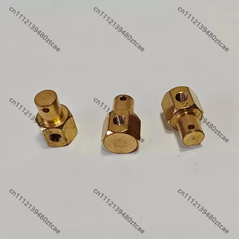 Cable Joint, Copper Connector for Throttle Manipulator, American Style Controller Connection Fitting for Boat Outboard Engine