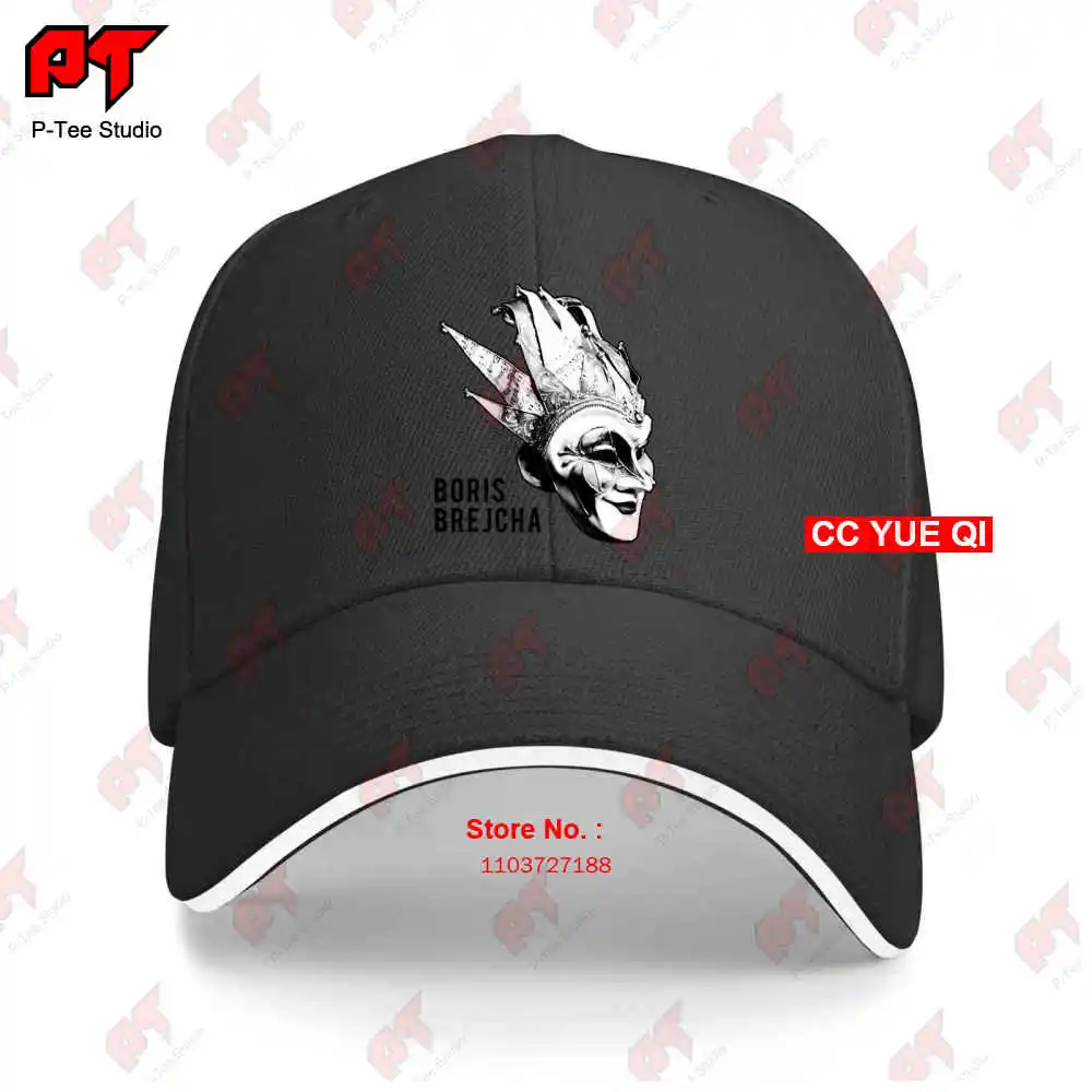 Dj Boris Brejcha Logo Baseball Caps Truck Cap 2Y5Z