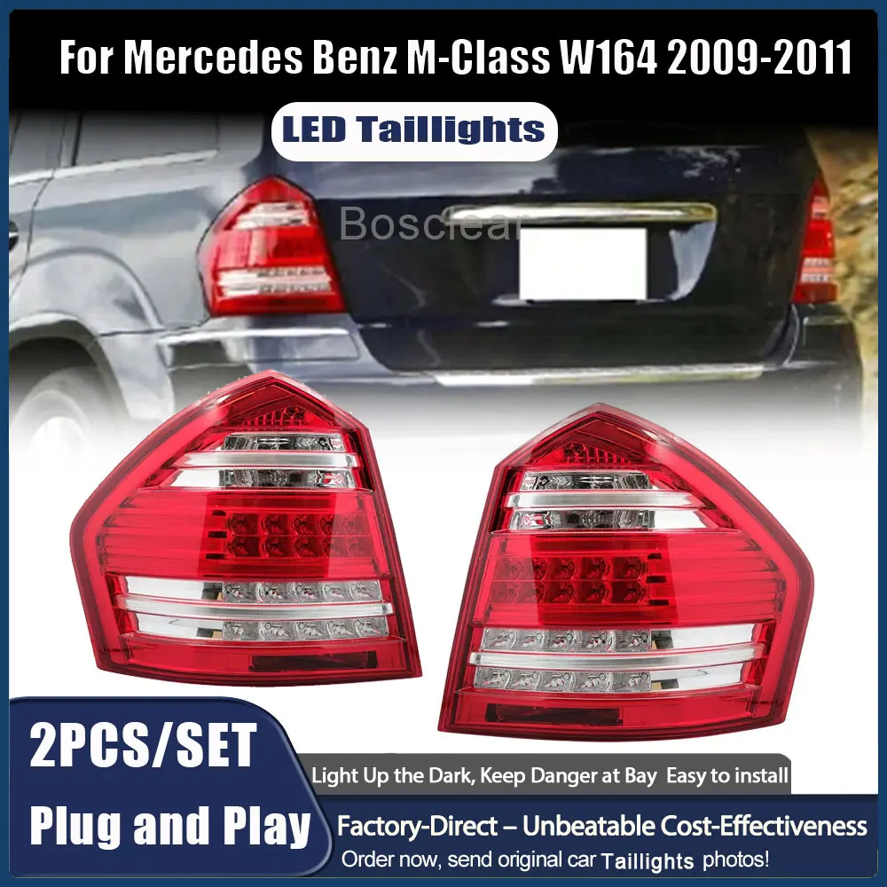 Taillight for Mercedes Benz GL W164 X164 2009-2011 European/American Version 1648203364 Tail Light Outer Tail Lights Accessories
