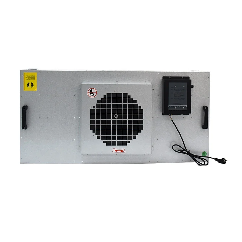 High Quality AC/EC/DC Motor FFU Fan Filter Unit with H14 U15 HEPA ULPA Air Filter High Capacity for Cleanroom Manufacture