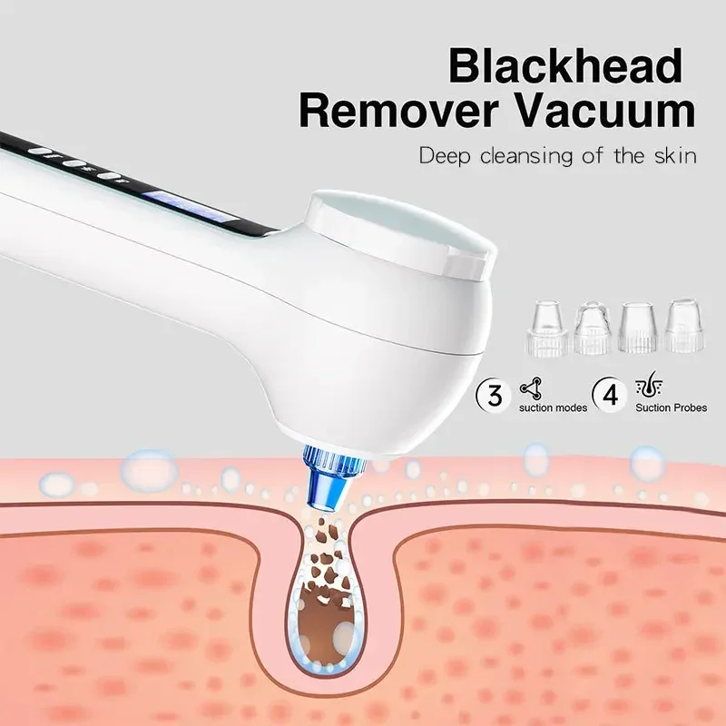 

Deep Pore Cleansing Device – Electric Face Scrubber for Blackheads, Oil Control & Exfoliation, Waterproof