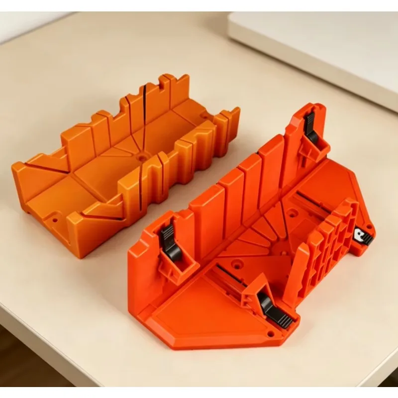 45/90 Degree Mitre Box Jig Cutting Guide,Angle Cutter for Woodworking Gypsum Line PVC Decorative Molding Industrial Cutting Tool