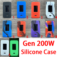 Silicone Texture Skin Case For VAPORESSO GEN 200 200W Protective Rubber Soft Cover