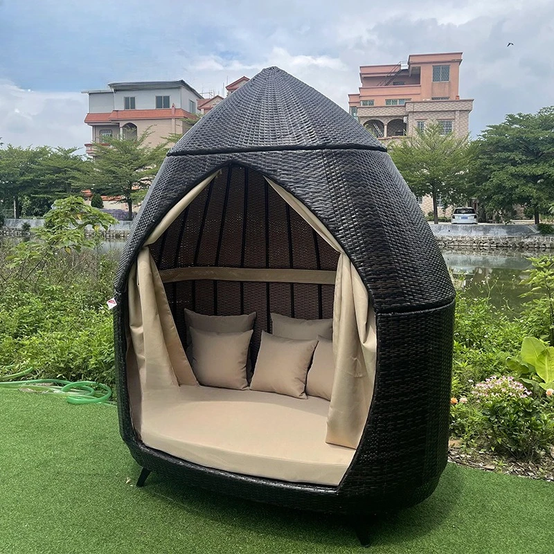 

Outdoor courtyard garden terrace rattan sofa chair leisure creative Internet celebrity lazy rattan chair