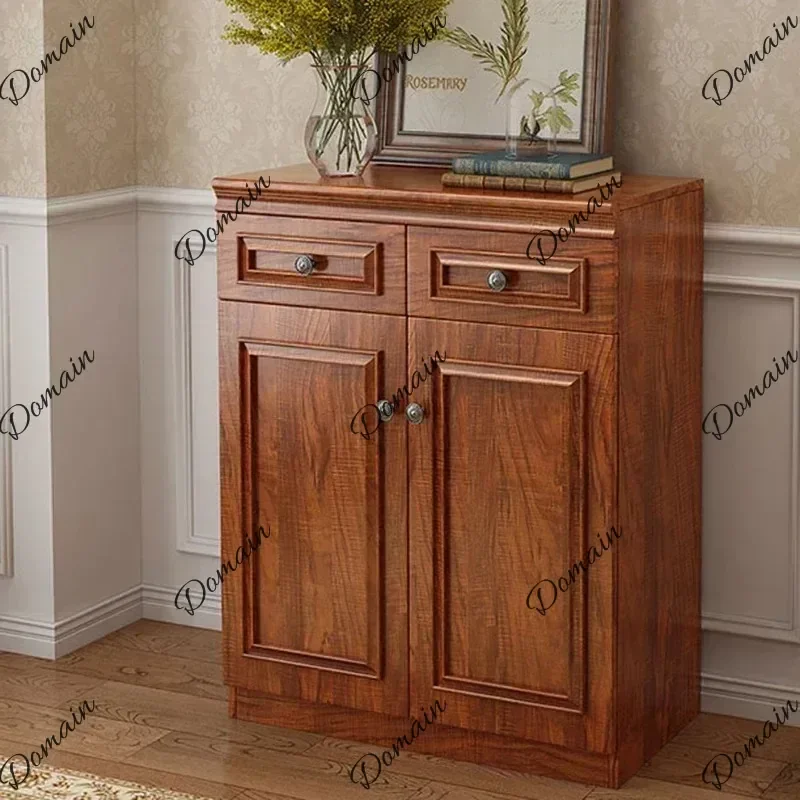 SM Large Size Wood Shoe Cabinets Design Stand Display Living Room Safe Shoe Cabinets Organizers Storage Sapateira Salon Furnitur