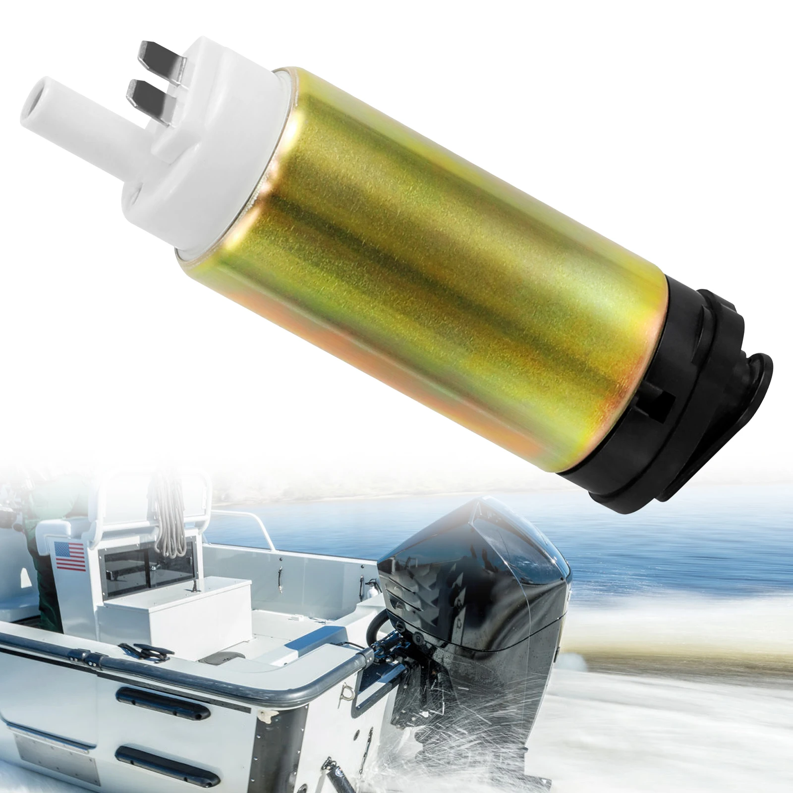 

892267A51 Fuel Pump Filter Gaskets for Mercury Mercruiser Marine 60HP 25HP 20HP 40HP 50HP 30HP 2002-2010 4 Stroke 898101T67