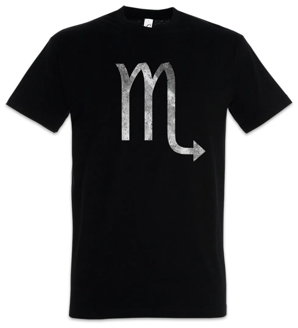 Signo del zodiaco Escorpio Camiseta para hombre Escorpión Escorpión Horóscopo Zodíaco