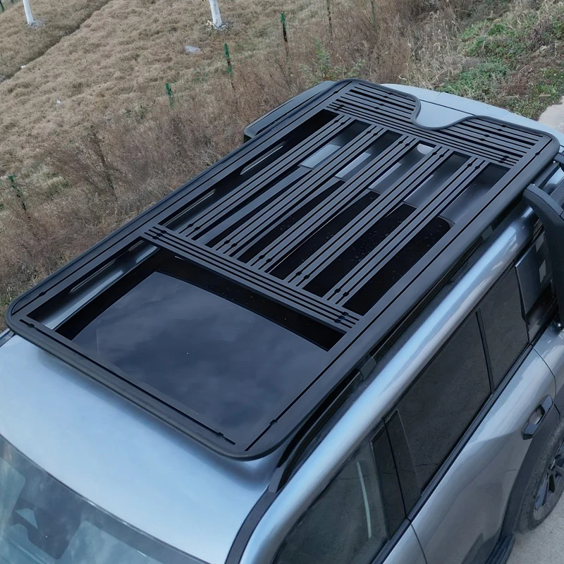 Guality Aluminum Car Roof Cargo Luggage Roof Rack Side Ladder Side Box for  Formula Leopard 2023-2024 2025+