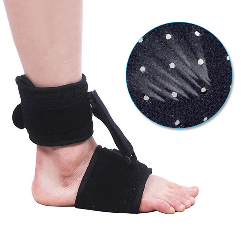 Adjustable Ankle Support Foot Drop Orthotic Tool Foot Drop Postural Corrector Adjustable Ankle Day Brace Support Feet Care Tool