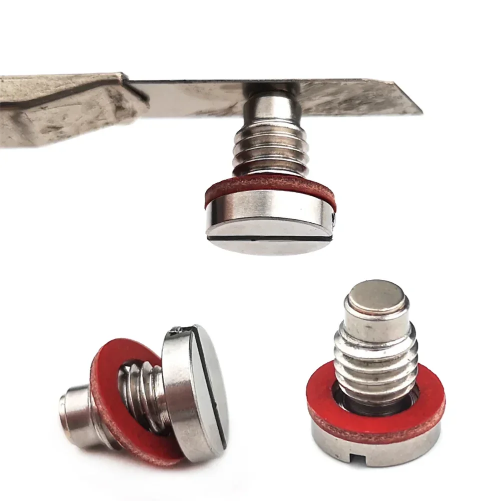 Magnetic Stainless Steel Plug Marine Screw With Red Seal Gasket For Yamaha Outboard Motor Engine Boat Parts 90340-08002