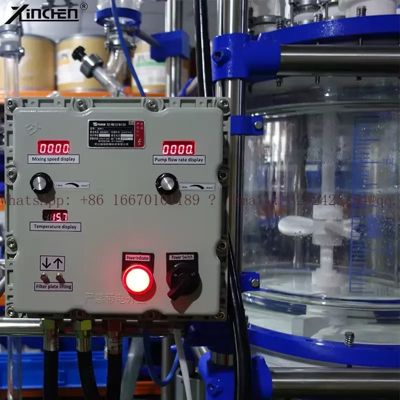 Small Experimental Lab Reactor Microwave and Ultrasonic Combined Reactor