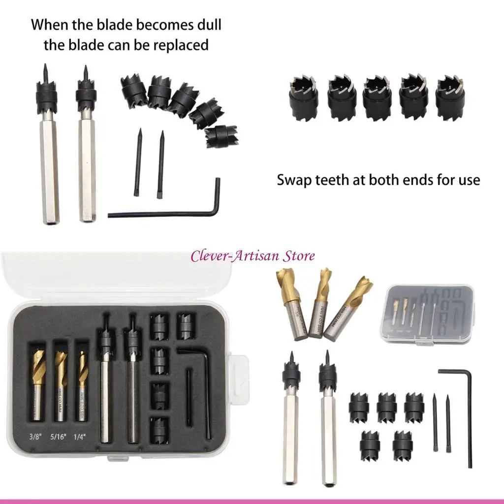 

E06B набор точных сверл для очистки сварочного шлака, жаропрочный металлообрабатывающий инструмент, легкий эргономичный