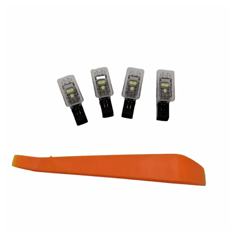 4pcs High brigh Led Foot Lights Pathway Footwell Lamp for VW ID3 ID4 Jetta MK7 T-ROC 2G0 947 409