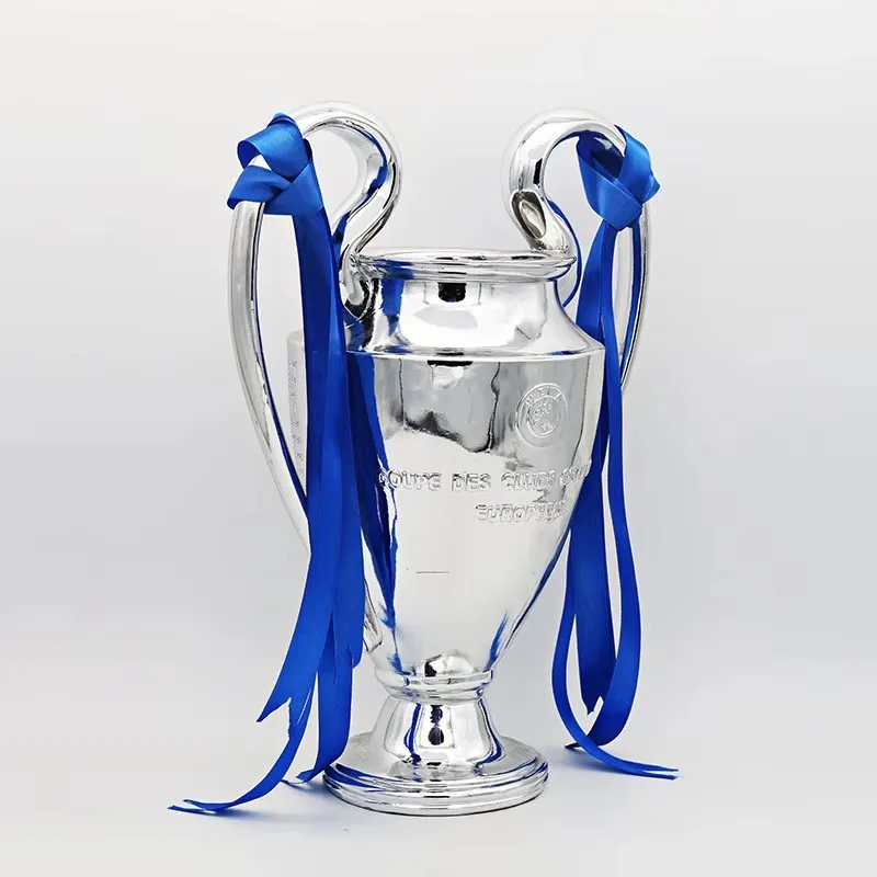 High quality resin big ears silver medal cup championship souvenir football game decoration sports cup