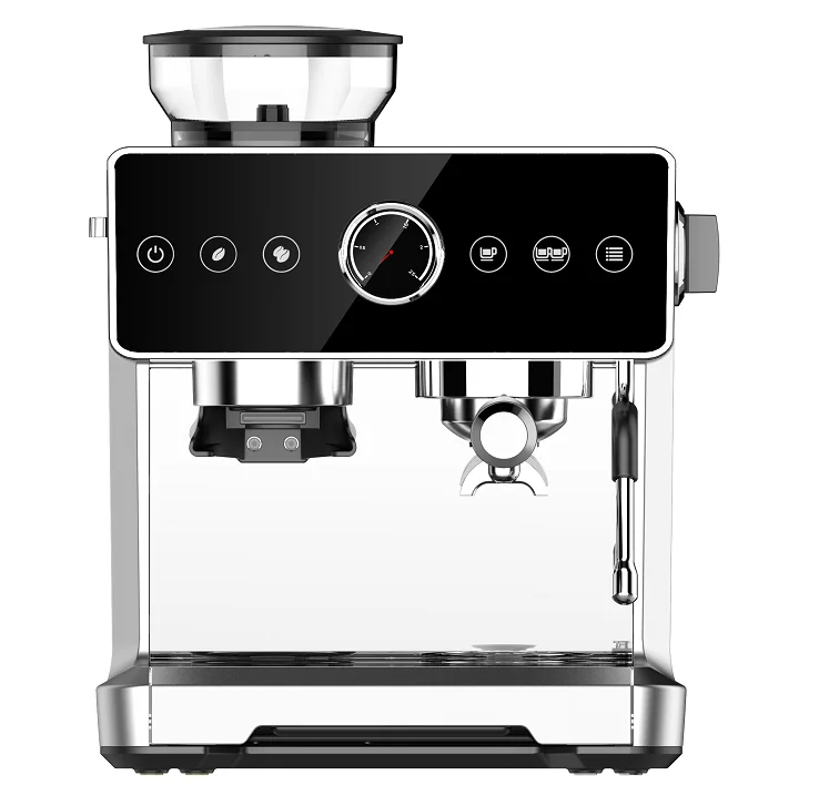 Commercial Espresso Coffee Machine Home Cappuccino Electric Espresso Machine With Grinder