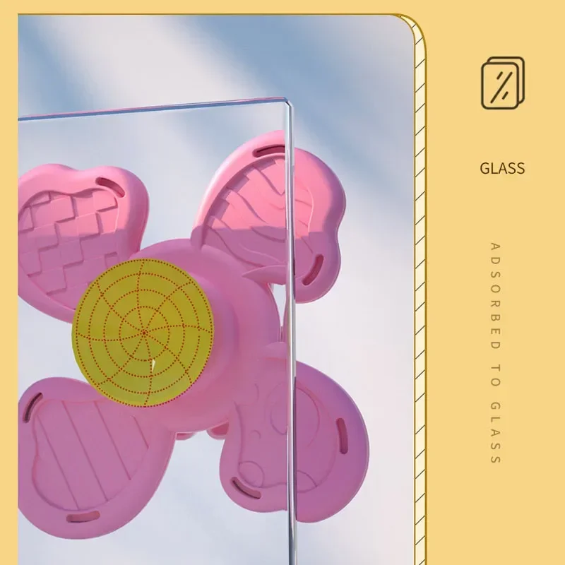 Jouet pour bébé avec ventouse amusante, ventouse rotative, tambour de dessin animé, puzzle, jouet pour enfants et garçons en cadeau