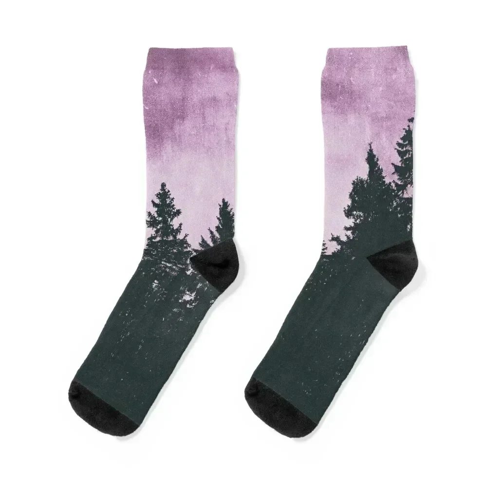 Breathe This Air // Enjoy The Silence In the Forest Socks luxury happy anime Antiskid soccer Socks For Men Women's