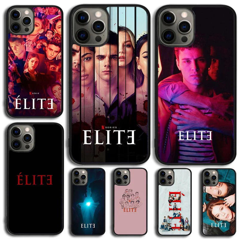 Custodia per telefono Elite serie spagnola per iPhone 14 15 16 13 12 Mini Max Cover per Apple iPhone 11 Pro Max 6 8 7 Plus SE2020 Coque