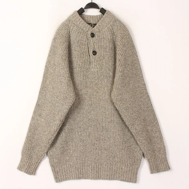 

Vintage Loose Fit Crew Neck Sweater Unisex Ethnic College Style Comfortable Warm Woolen Knitwear for Autumn And Winter