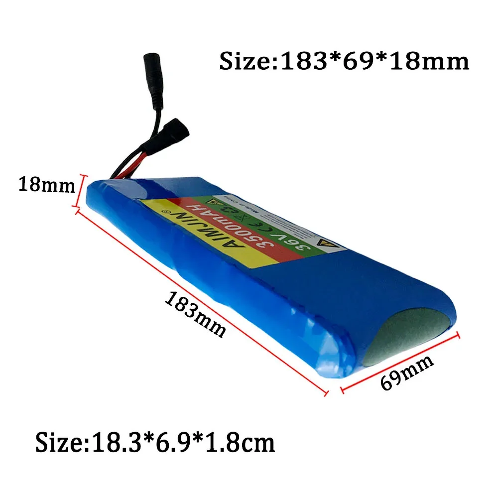 36V 3500mAh 10S1P 18650 Lithium-ion Battery Pack, Electric Bicycle, Electric Scooter Battery Pack