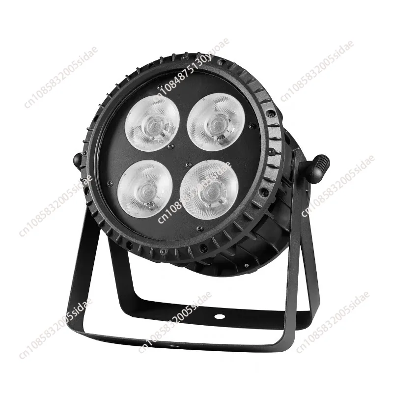 Waterproof 4 Eyes Cob Led Par Lights 4X50W Flat Aluminum 200W 4 Eye Cob Par Warm Waterproof Led Cob Par Lights Ip65