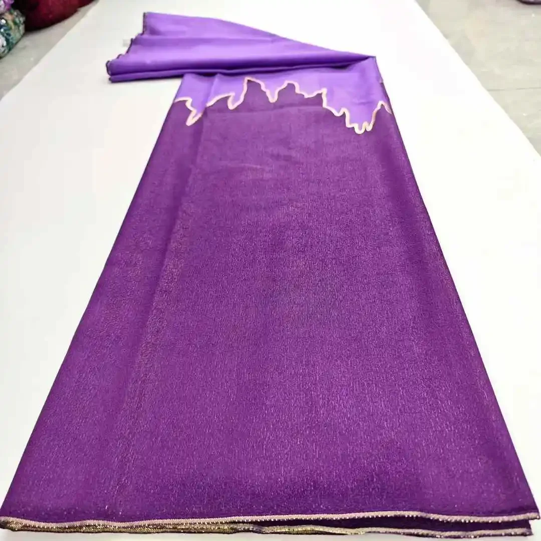 

2025 High Quality French Jacquard Lace Arrival African Brocade Organza Lace Fabric Fabric For Bridal Evenin Dres Material SZ435